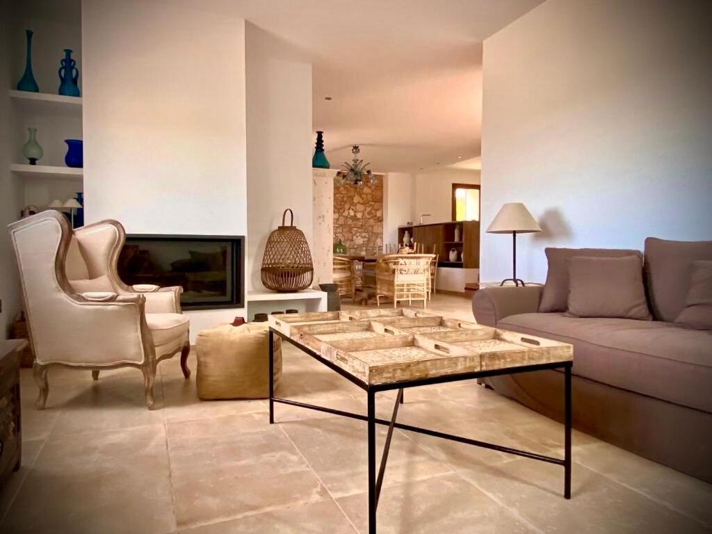 Villa Privada En Entorno Rural Cartagena Bagian luar foto